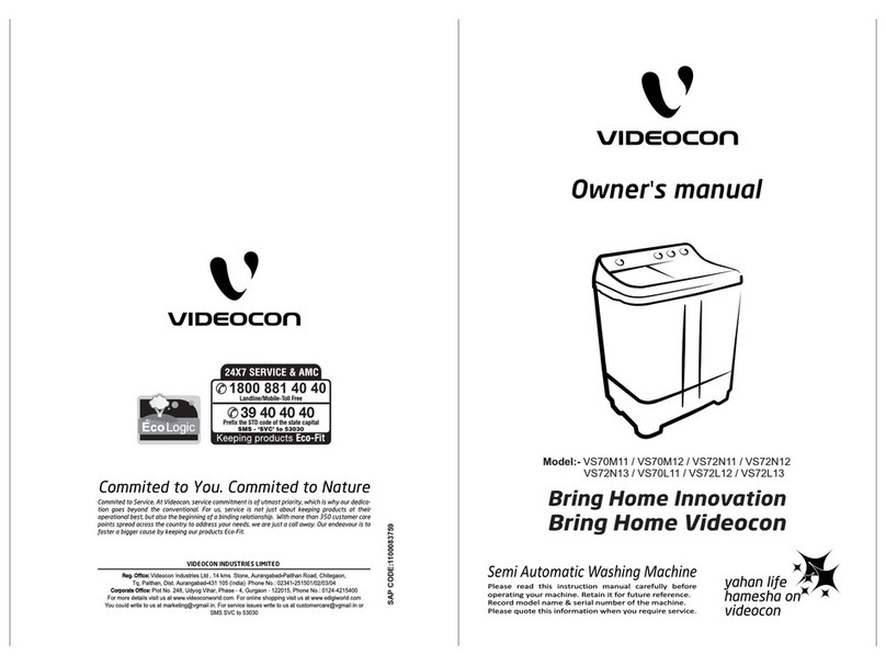 Videocon VS70M11 owner's manual
