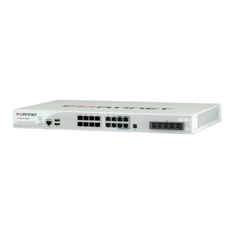 Fortinet FortiGate-200B-POE User manual