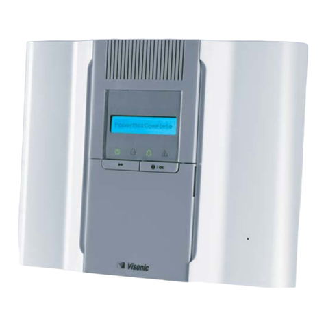 Visonic POWERMAXCOMPLETE PANEL - user guide