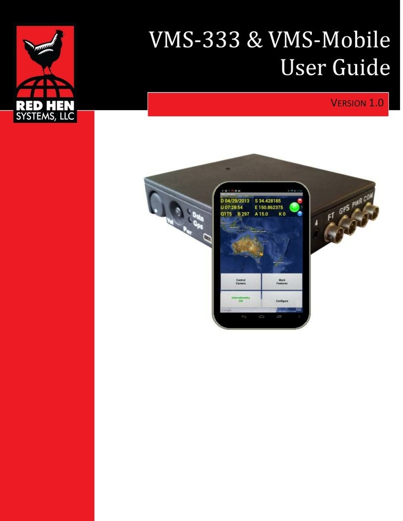 Red Hen VMS-333 user guide