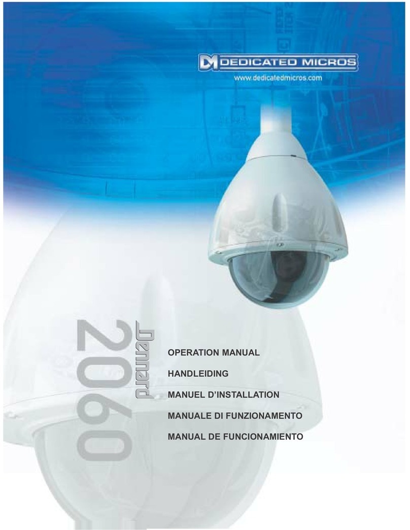 Dedicated Mircros Dennard 2060 Operation manual