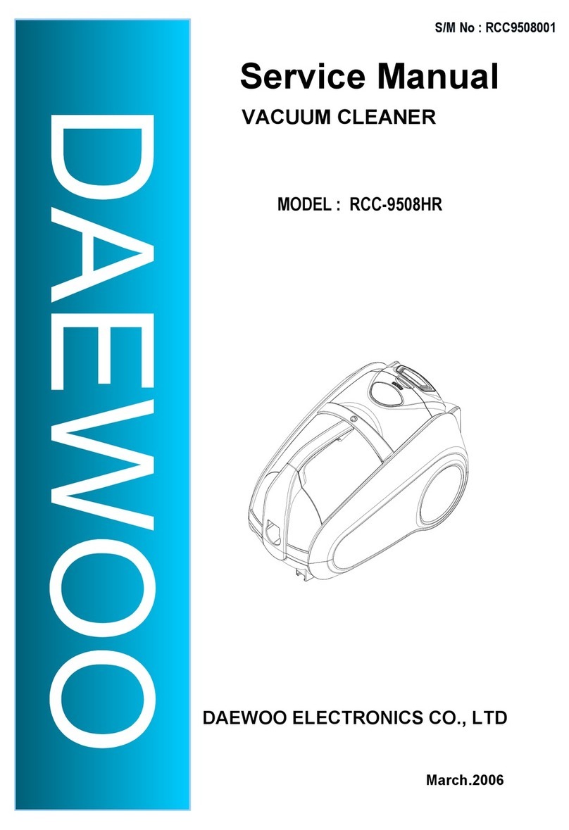 Daewoo RCC-9508HR Service manual