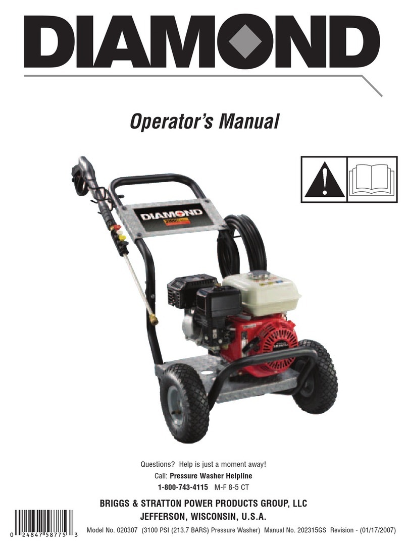 Diamond 20307 Operator's manual