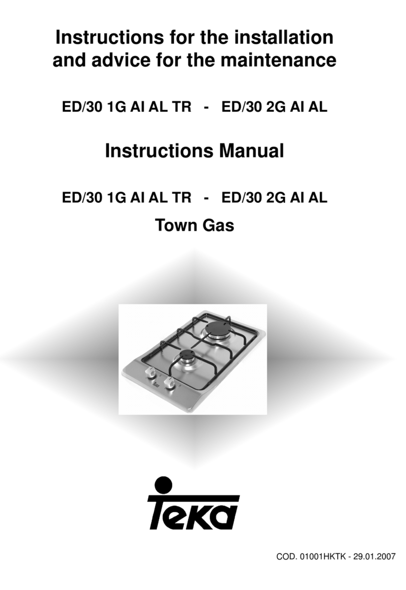 Teka ED 30 1G AI AL TR User manual