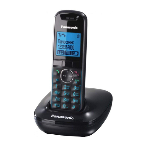 Panasonic KX-TG5511BX User manual Panasonic KX-TG5511BX User manual