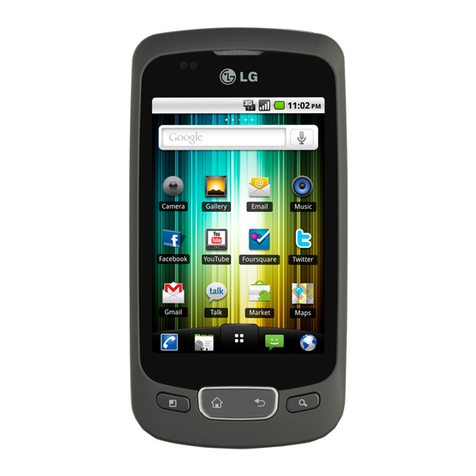 LG LG-P500 Specification sheet