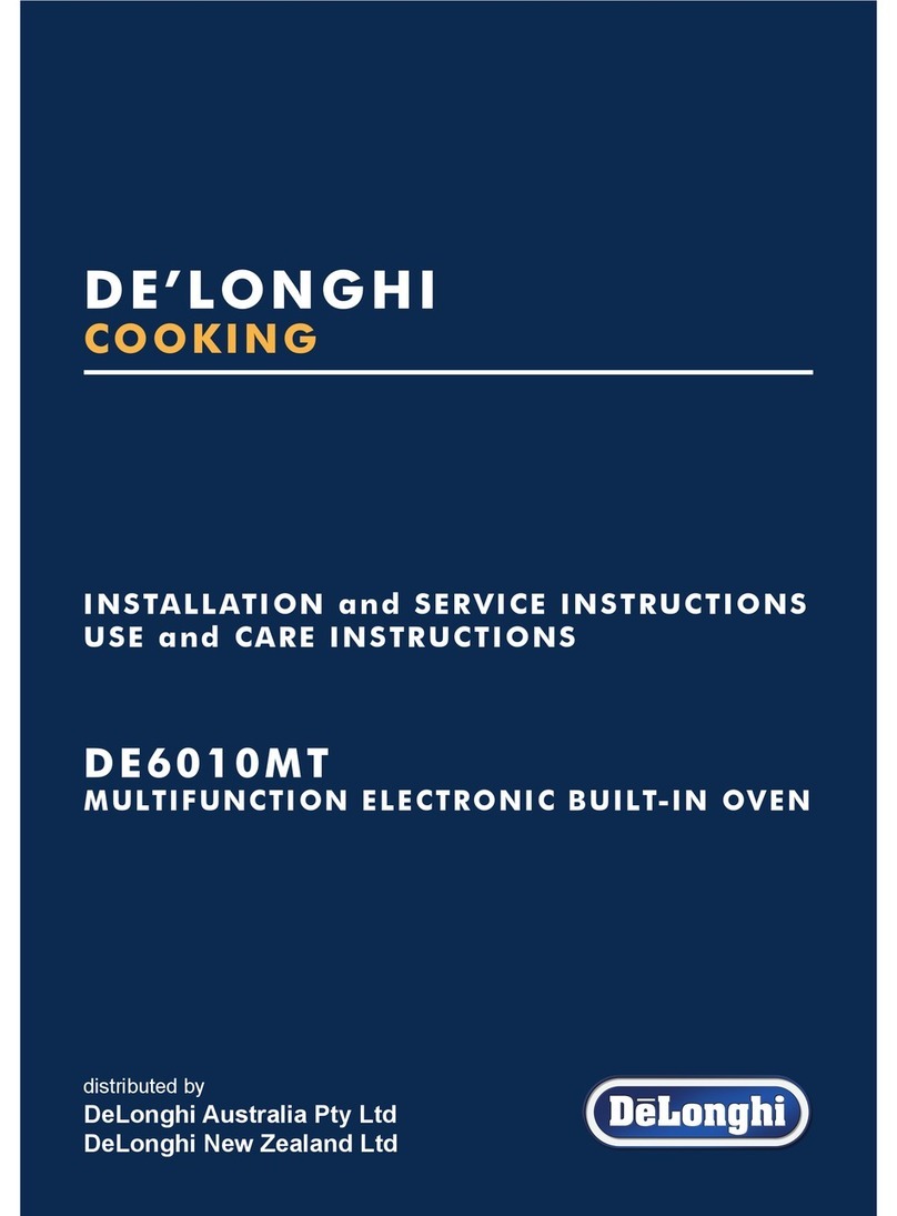 DeLonghi DE6010MT Installation guide