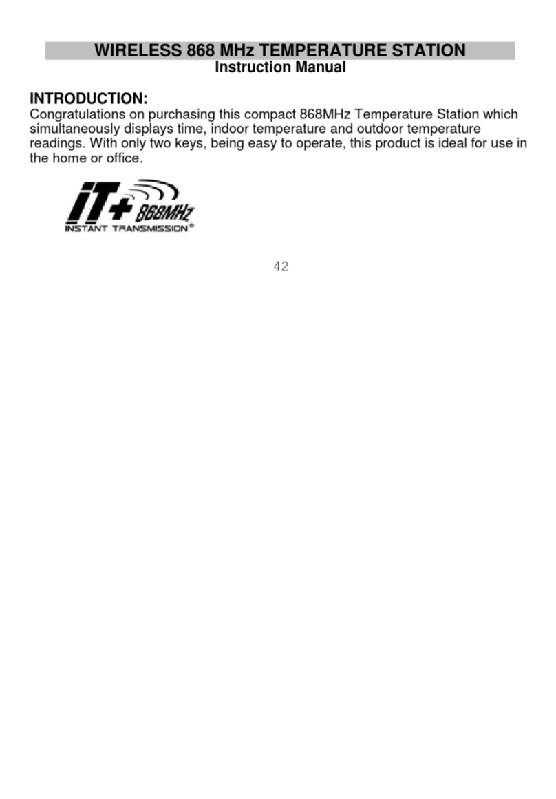 Technoline TEMPERATURE STATION User manual