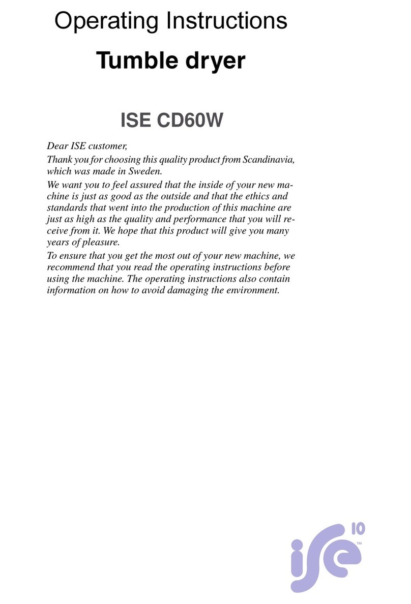 ISE CD60W User manual