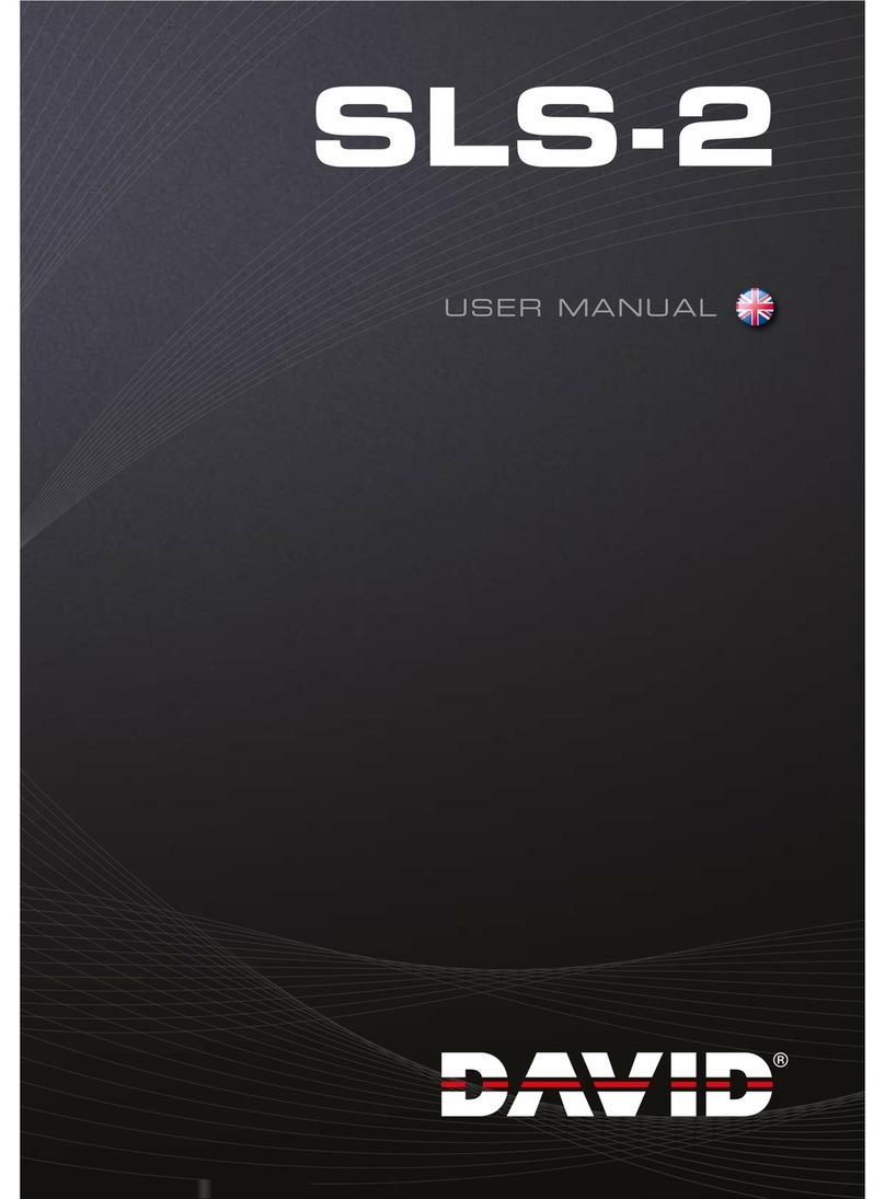 DAVID SLS-2 User manual