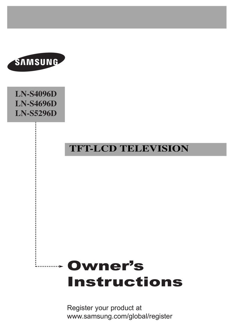 Samsung LN-S4096D User manual