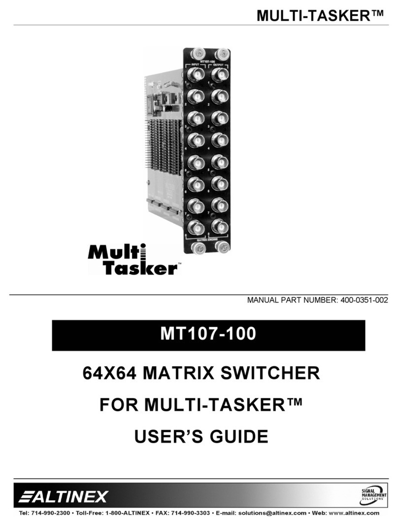 Multi-Tasker MT107-100 user guide