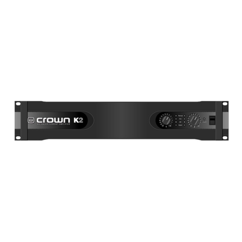 Crown CROWN K Series Reference manual