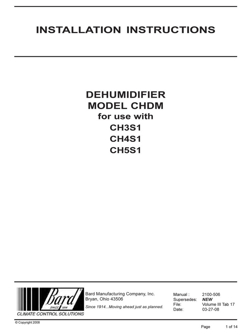 Bard CHDM User manual