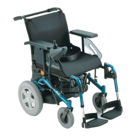 Invacare Mistral User manual Invacare Mistral User manual