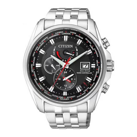 Citizen Watch instruction manual