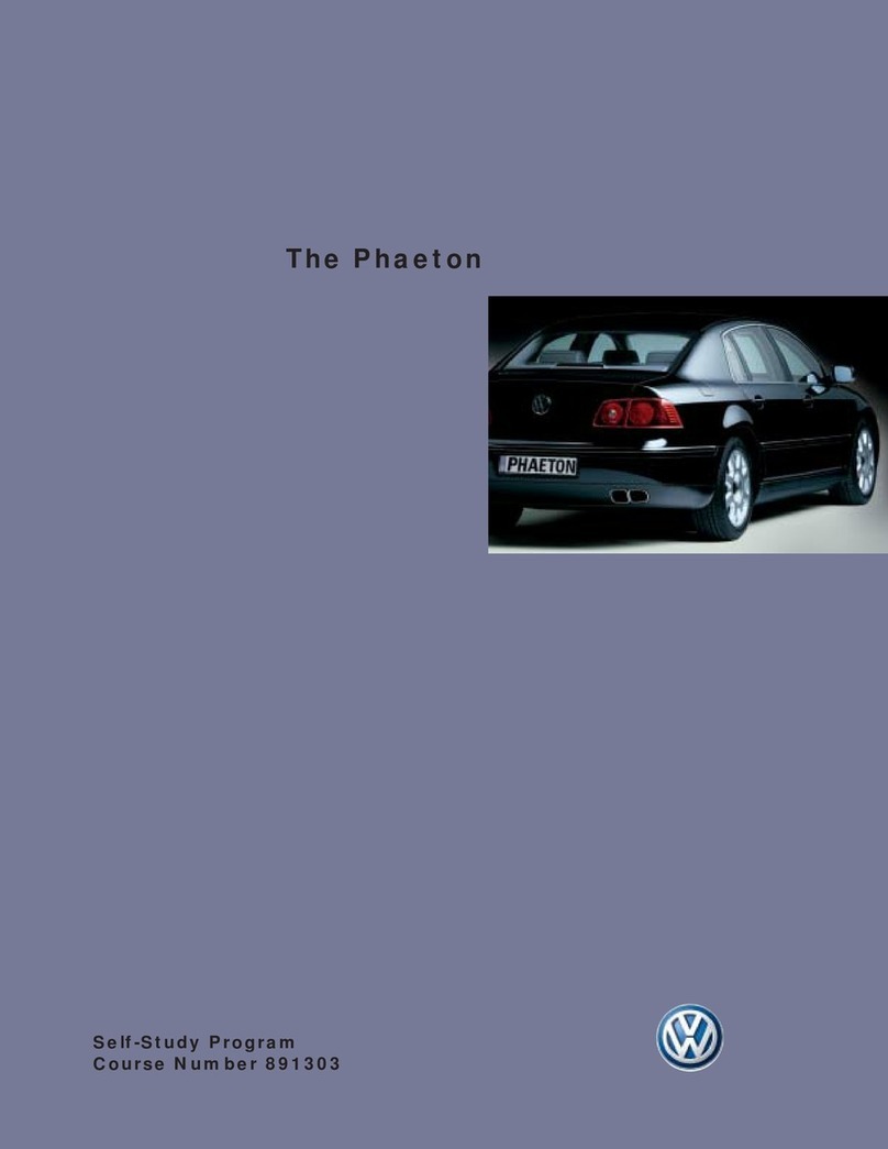 Volkswagen Phaeton 2003 manual
