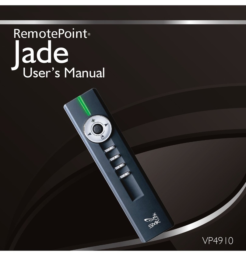 RemotePoint Jade VP4910 user manual