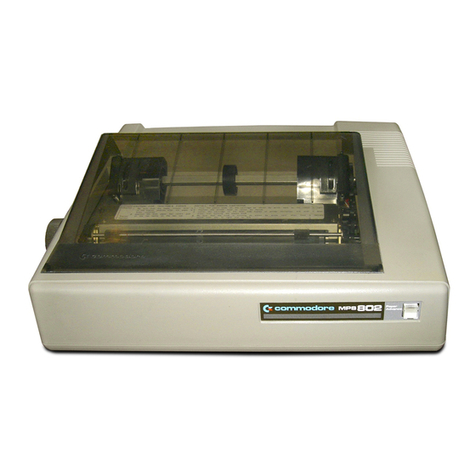 Commodore MPS-802 user guide