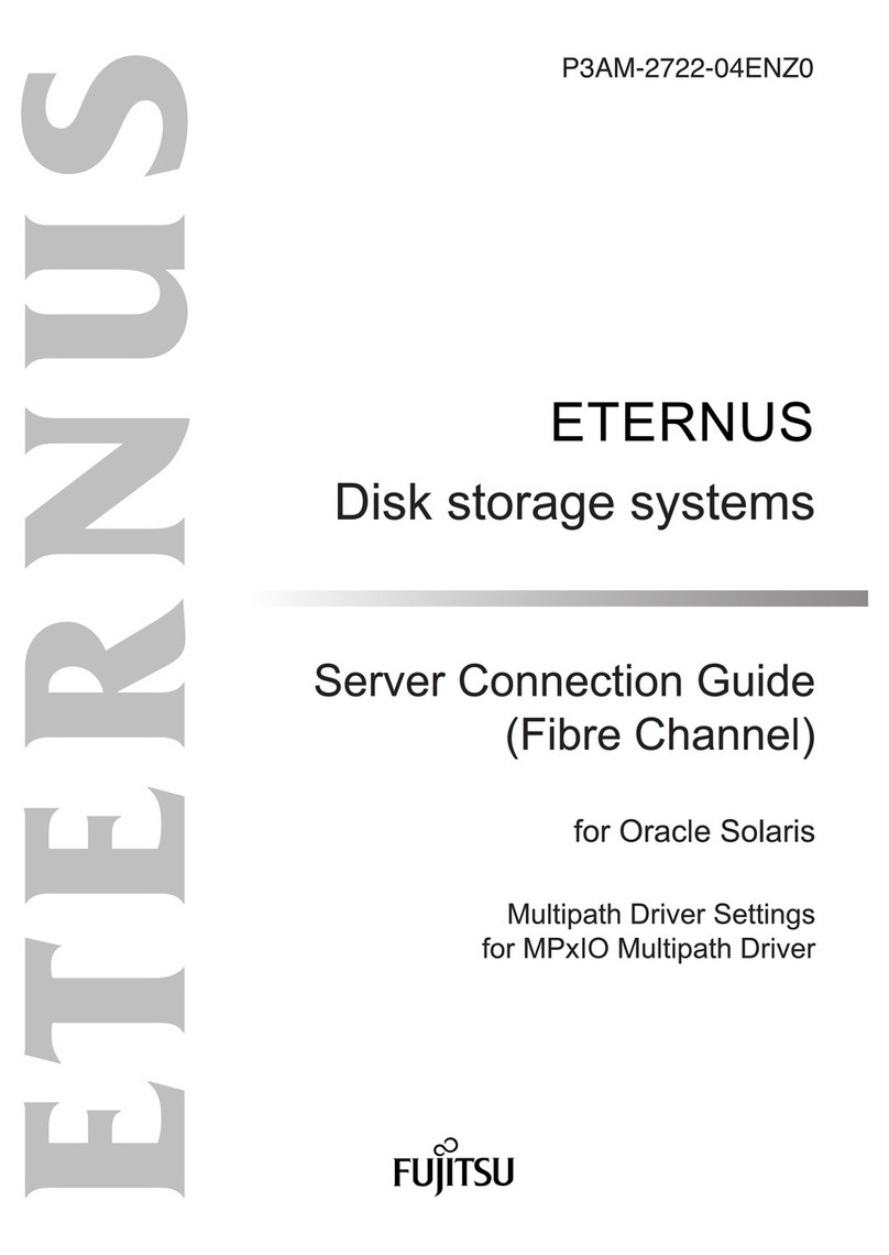 Fujitsu ETERNUS2000 100 User manual