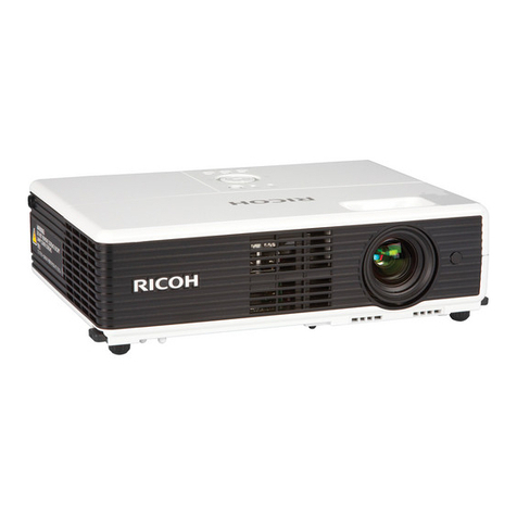 Ricoh PJ X3241N User manual Ricoh PJ X3241N User manual