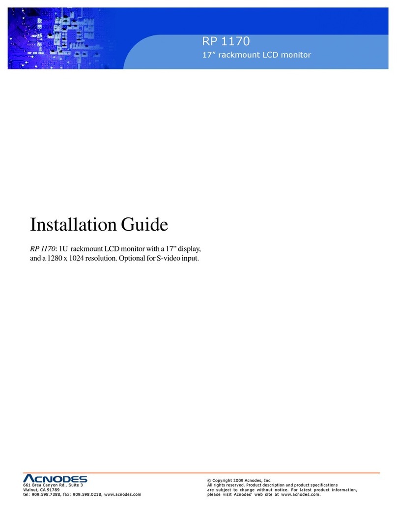 Acnodes RP 1170 User manual