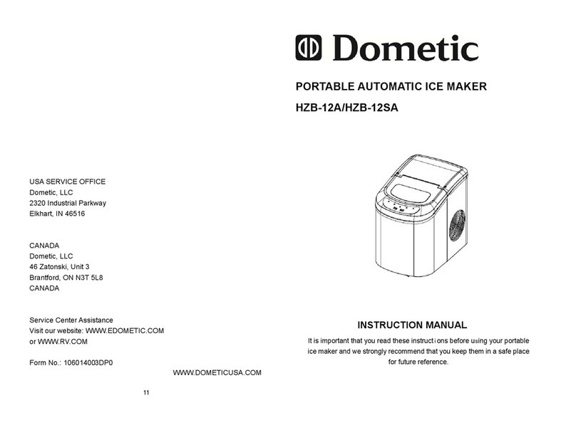 Dometic HZB-12/A instruction manual