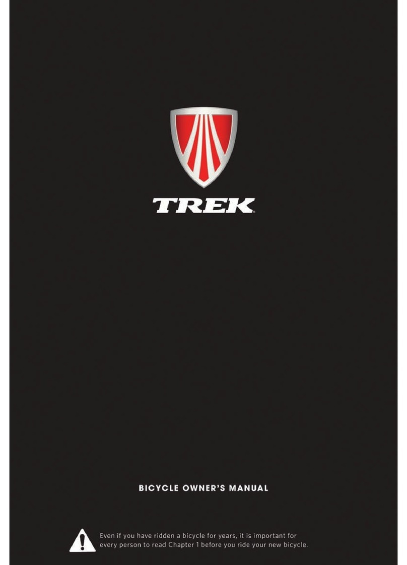 Trek Bicycle Computer User manual