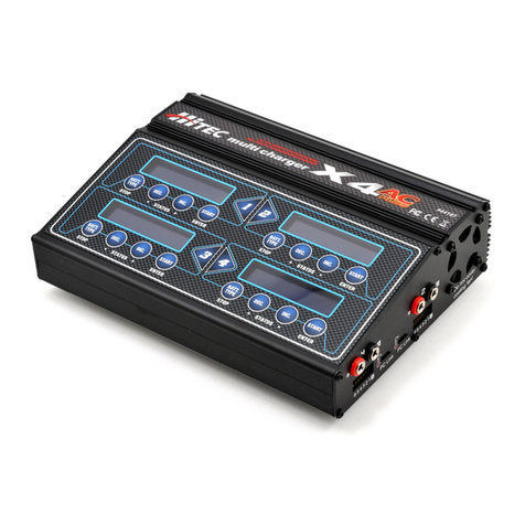 Hi-Tec multi cahrger X4 AC Plus User manual