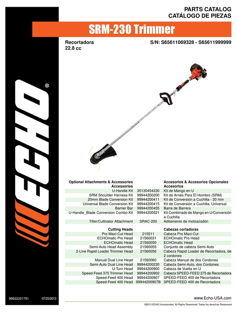 Echo SRM-230 Instruction Manual