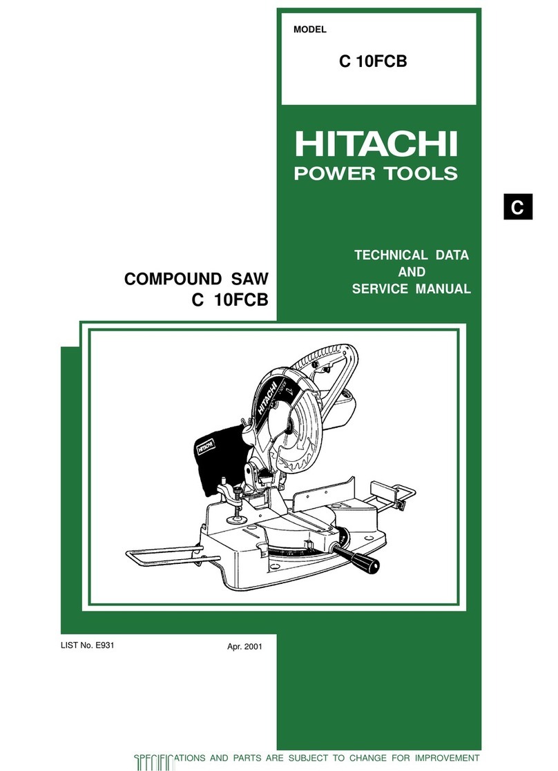 Hitachi C 10FCB Instruction manual