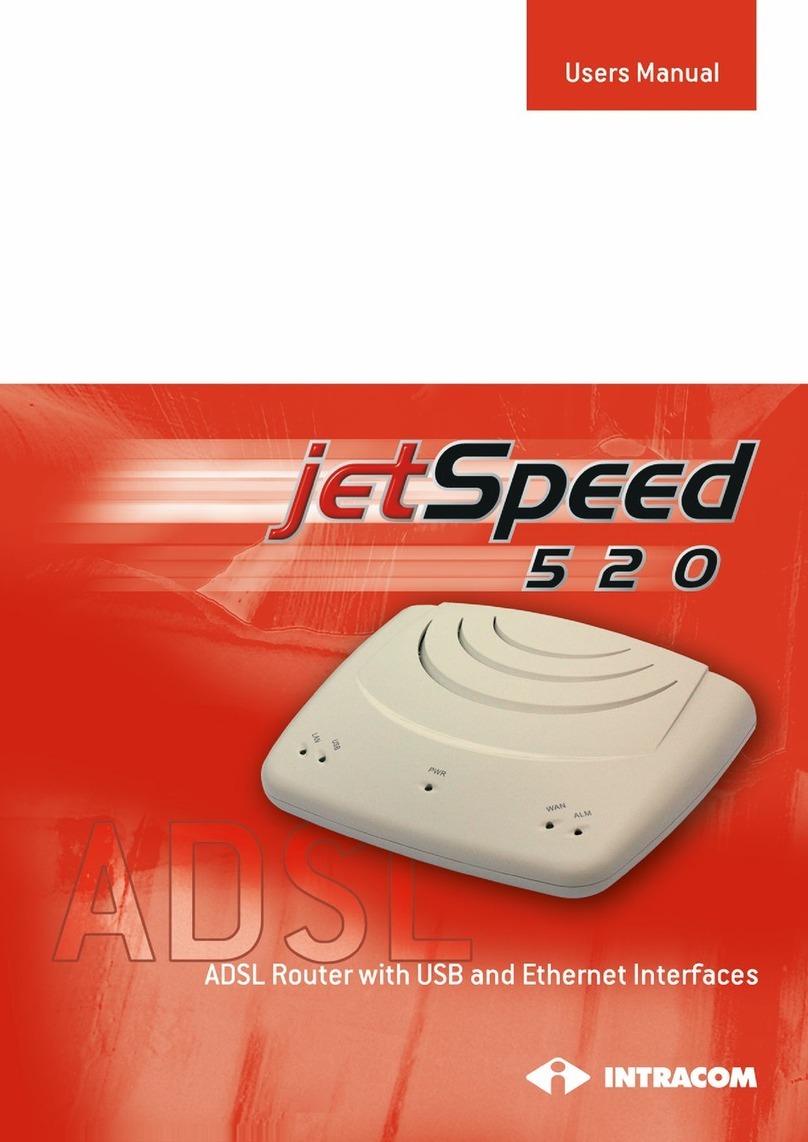 Intracom jetSpeed 520 user manual Intracom jetSpeed 520 user manual