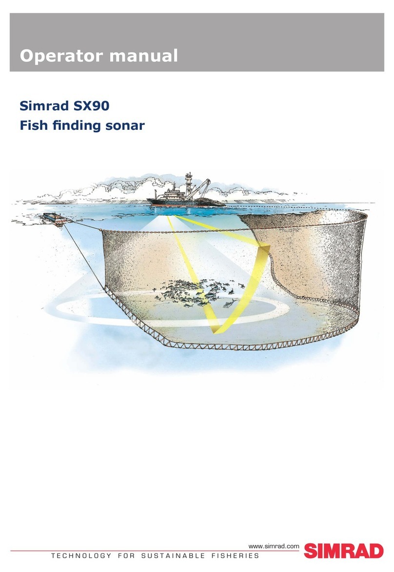 Simrad SX90 - DATASHEET FOR NAVAL AND COAST GUARD REV... User manual