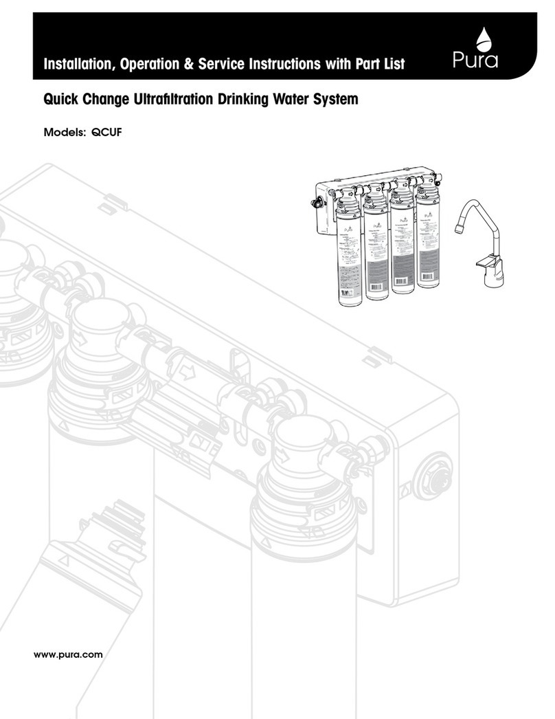 Pura QCUF Installation & operation manual