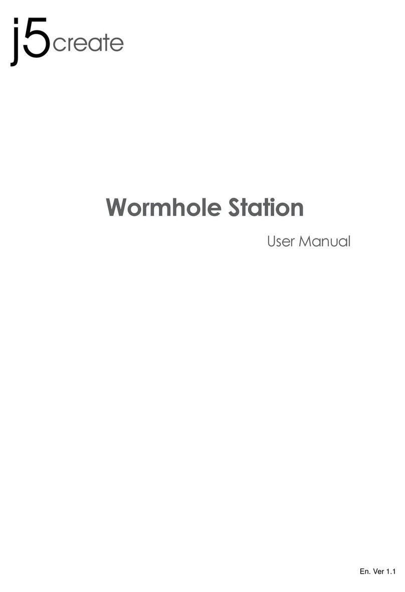 j5 create Wormhole Station JUH-320 User manual