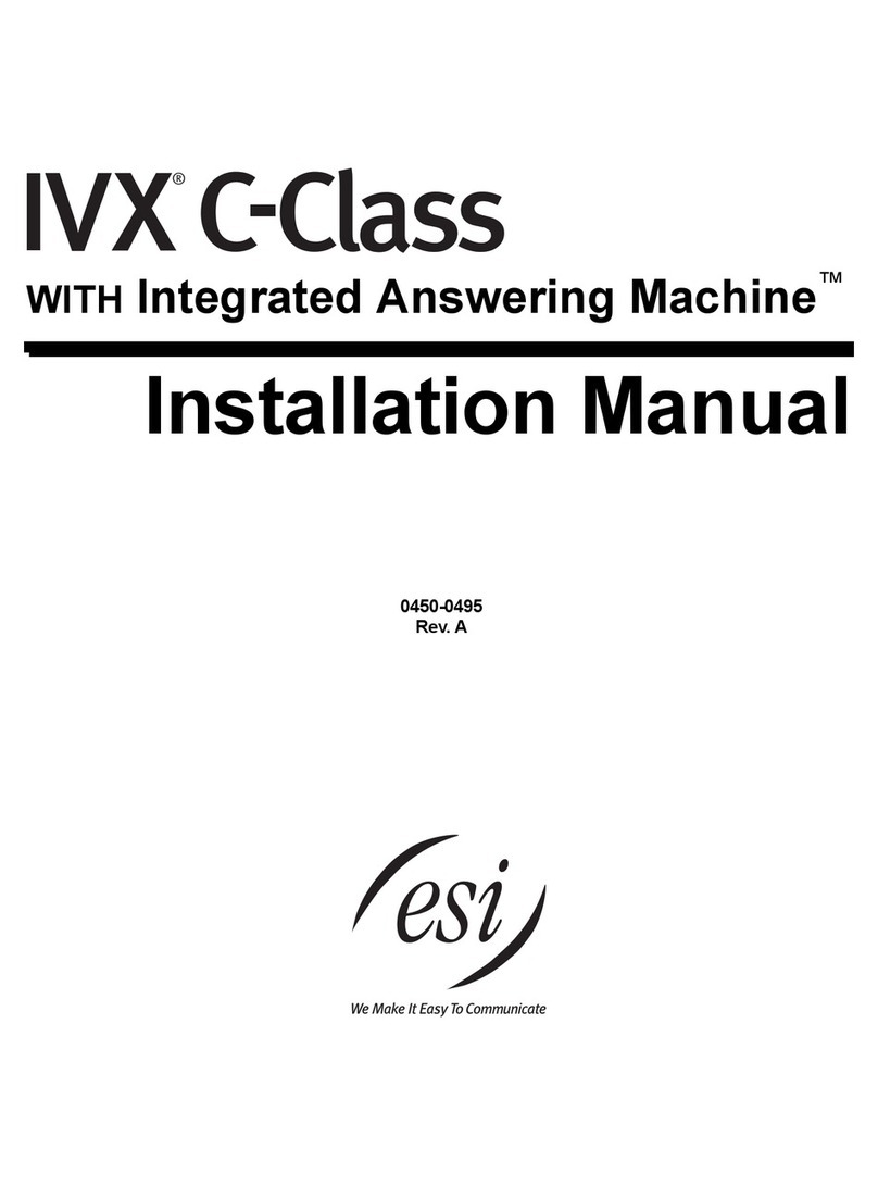 ESI IVX C-Class installation manual