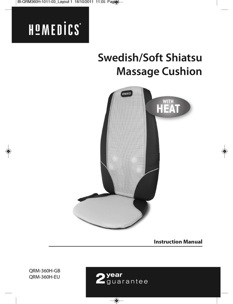 HoMedics QRM-360H-GB User manual