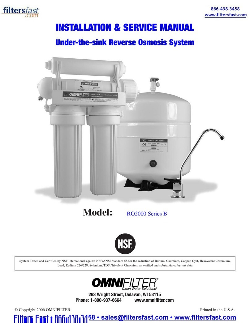 Omnifilter RO2000 Series Supplement