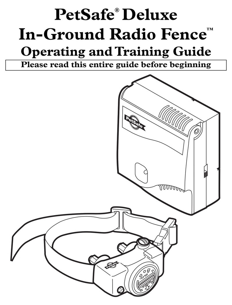 Petsafe Deluxe In-Ground Radio Fence Operating and training guide Petsafe Deluxe In-Ground Radio Fence Operating and training guide