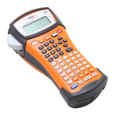 Brother P-touch 1600 User manual