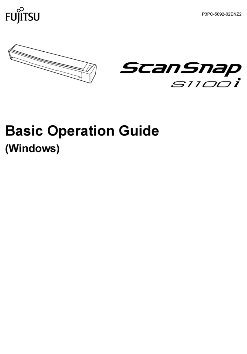 Fujitsu ScanSnap S1100i Assembly instructions