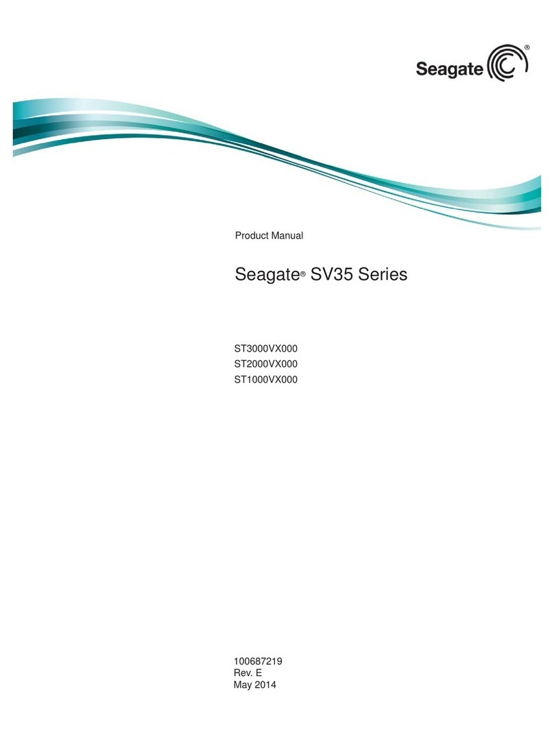 Seagate ST3000VX000 User manual