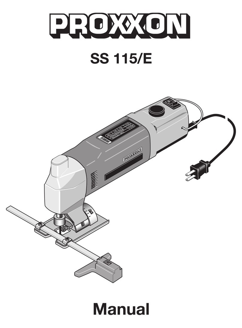 Proxxon SS 115E User manual