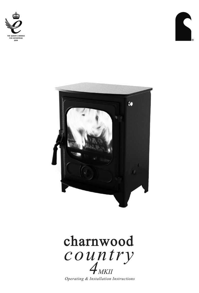 Charnwood country 4 MKII Operating & installation instructions