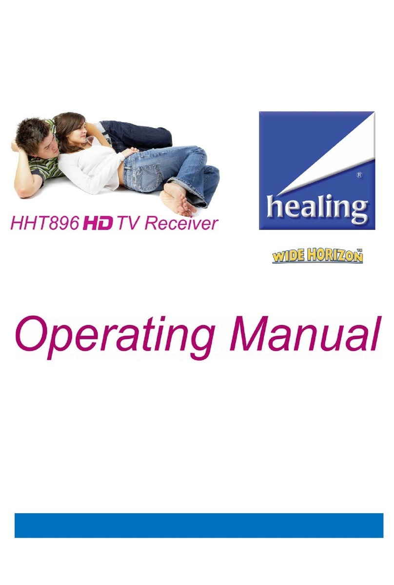 healing HHT896 operating manual