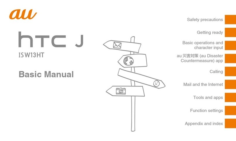 HTC J ISW13HT Basic Manual