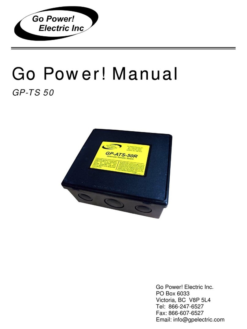 Go Power GP-TS 50 manual