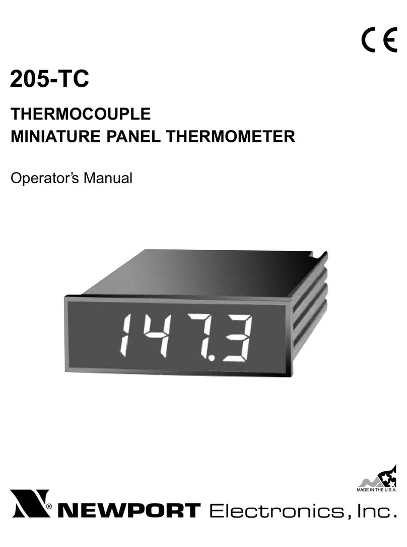 Newport 205-TC User manual