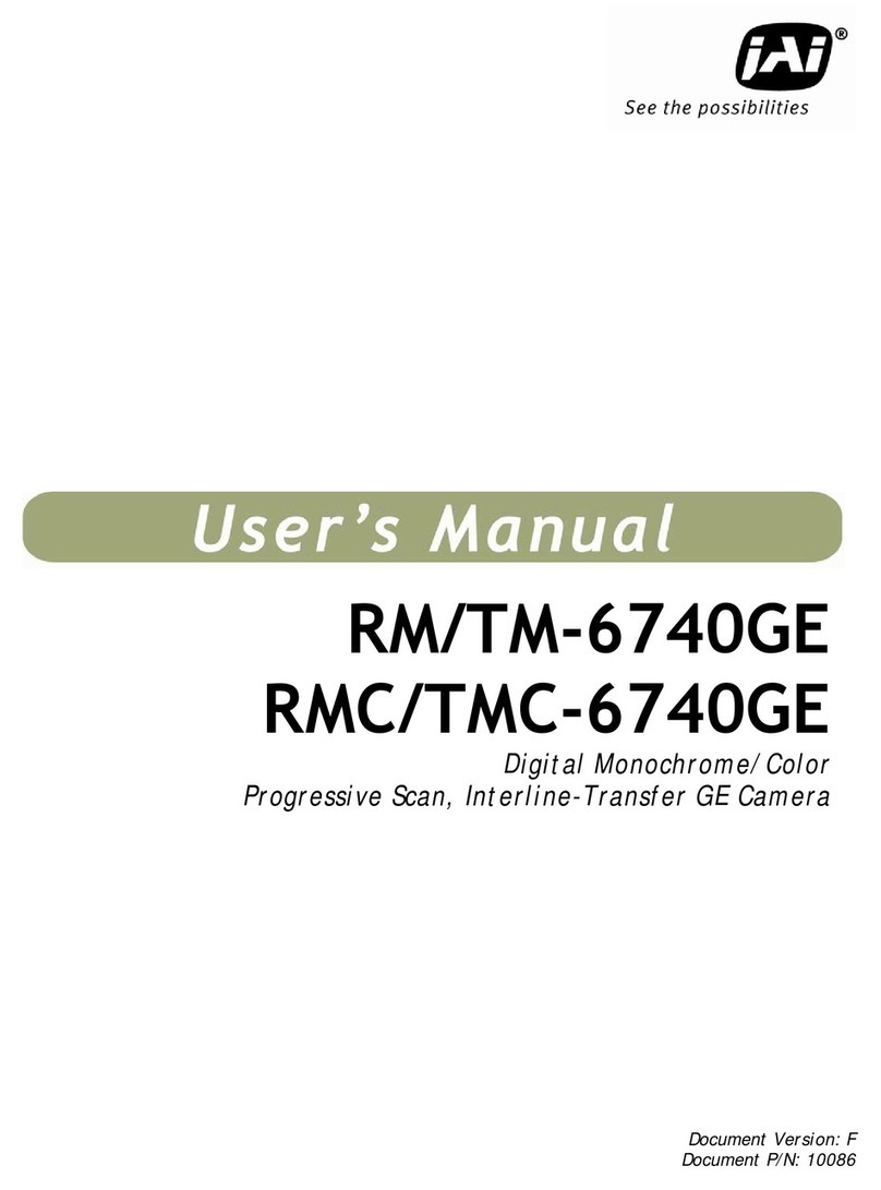 JAI TM-6740GE User manual