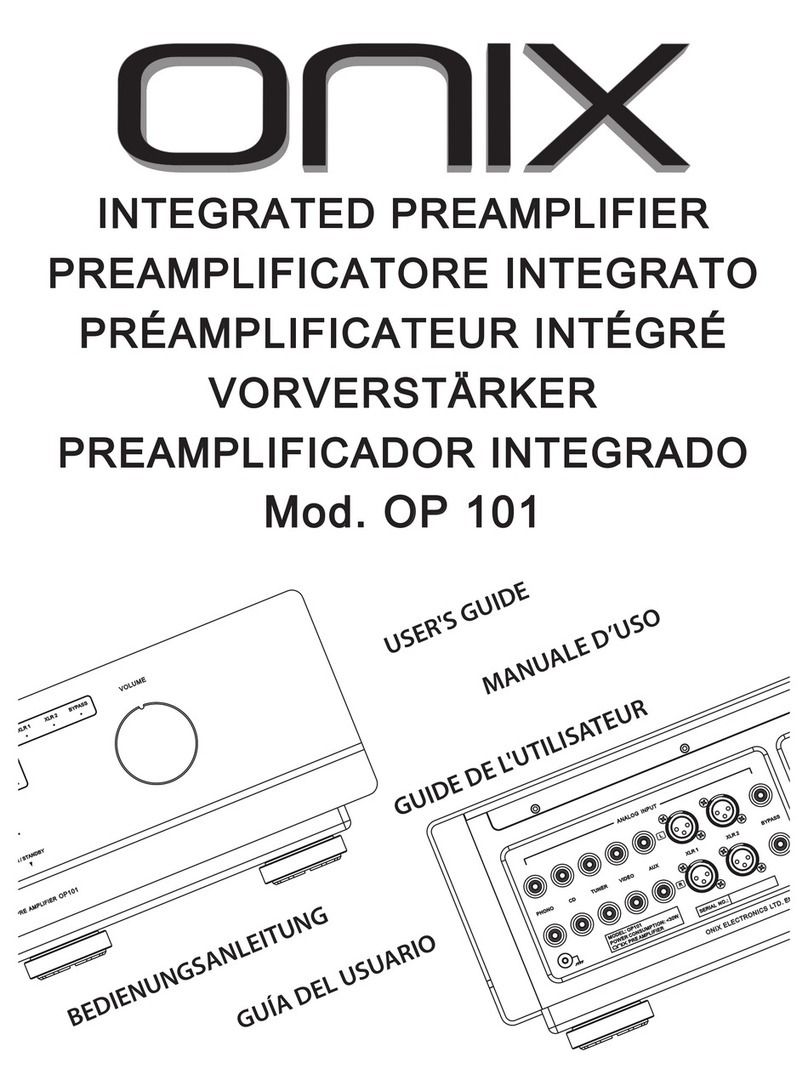 Onix OP 101 user guide
